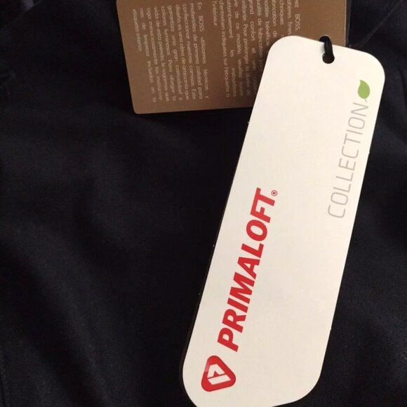 Hugo Boss Nino_66F Quilted Primaloft Jacket Navy Blue XXL NWT Button Up Coat - Picture 12 of 12